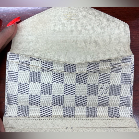 Louis Vuitton Damier Josephine Azur Wallet - Picture 7 of 9